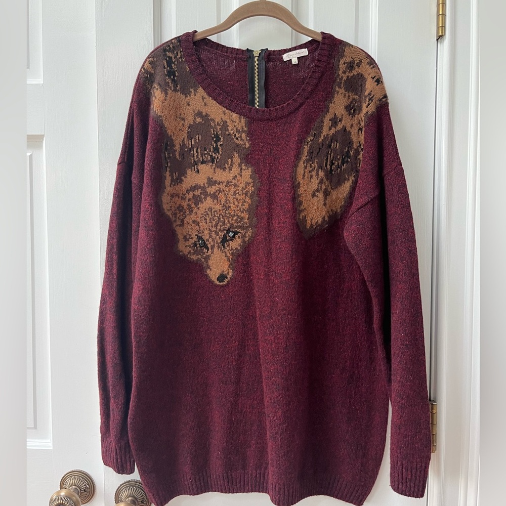 Mink/Ferret Print Sweater
